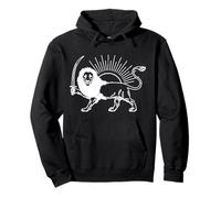 Shir o Khorshid León y el Sol - Un Antiguo símbolo Persa Sudadera con Capucha