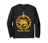 Shir o Khorshid Nowruz Pirouz Lion & Sun Año Nuevo Persa Manga Larga