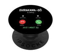 Shirakawa-go está Llamando y Debo IR a Japón Viajando PopSockets PopGrip Adhesivo