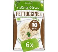 Shirataki Slendier pâtes de konjac biologique - paque de Fettuccine-Style (6 x 250 g)