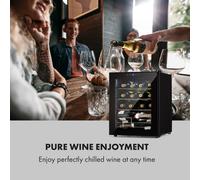 Shiraz 16 Uno Vinoteca 42l Panel de control táctil 131 W 5-18 °C Klarstein