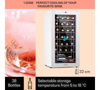 Shiraz 28 Uno Vinoteca 74l 28 botellas panel de control táctil de 5 a 18 °C