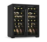Shiraz 48,1cm 36 Botellas Vinoteca 2 Zonas Negro