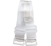 ShirazO Reemplazo de correas de sujetador elásticas transparentes invisibles elásticas - Gancho de metal transparente y ajustable 1.2cm (12mm)