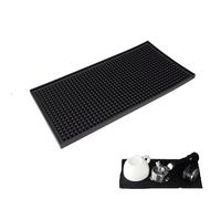 Shirene Alfombrilla De Bar,Alfombra de Servicio para Bars,30x15 cm Tapete de Goma Antideslizante,Antideslizantes Alfombrilla para Barra de Bar para Cafeterías,Cocinas,Restaurantes y Encimeras