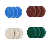 Shirene Cepillo de Limpieza Eléctrico,12 PCS Cepillos de Limpieza,Juego de Cepillos con Almohadilla de Limpiezas Compatibles con Bosch Home and Garden 6033,Cepillo de Limpiezas Universal