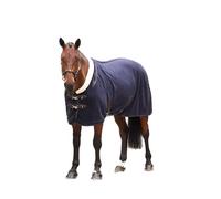 Shires Alfombra de forro polar de lujo, color azul marino, 7 pies