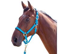 Shires - Cabezada de Caballos Nylon Topaz