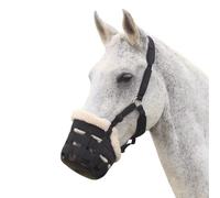 Shires Deluxe Comfort - Bozal para Caballos Negro Negro Talla:COB