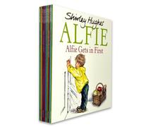 Shirley Hughes Alfie Collection 10 Books Set(Alfie Gets in First, Alfie's Feet, An Evening At Alfie's, Alfie Gives A Hand, Alfie Wins A Prize, Alfie Outdoors, All About Alfie, Alfie on Holiday & More)