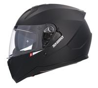 Shiro HEMETS Casco Integral SH-667 Trueno Negro Mate con Gafas Solar (XL)