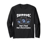 Shirou no Odorigui Japonesa Amante De La Comida Bailando Pescado Marisco Manga Larga