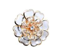 Shirt Button Covers - Vintage DIY Metal, Polished Flower Shaped Clothing Decoration, Women Jewelry Clip, Aesthetic Apparel Fastener | Retro Blouse Ornament, Elegant Accessory For Grandma, Wife, Girlfr