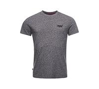 Shirt Essential Logo EMB tee Superdry Karst Black Mega Grit S Hombre