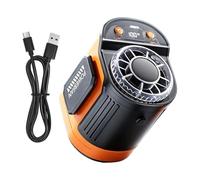 Shirt Fan Powerful Air 5-sped 3600mAh Rechargeable Strong Airflow Wearable