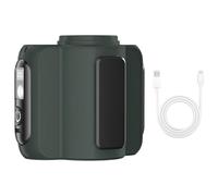 Shirt Fan, Wearable Cooler, Rechargeable Under Shirt Device, Built-In Light Cooling System, Hands-Free Personal Airflow Tool for Outdoor Fishing Camping Hiking Climbing Backpacking