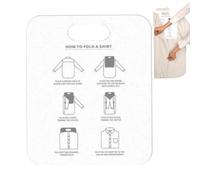Shirt Folder Board - Folded Clothes Organizer, Shirt Folding Board, T-Shirt Clothes Folder, Clothes Folder, Durable Folding Helper Easy and Fast Folding Boards for Adults and Children