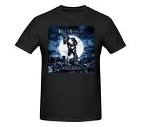 Shirt for Blut-Engel Camiseta de Cuello de Cuello Corto de Manga Regular para Hombres, Camiseta de algodón clásica