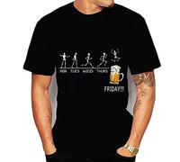 Shirt Ocio Hombre Verano Cuello Redondo Manga Corta Hombre Shirt Gran Tamaño Transpirable Moda Creativa Impresión Hombre T-Shirt Tendencia Personalidad Hombre Ropa De Calle T25282 L