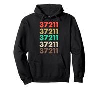 Shirt That Says 37211 Camiseta Retro con código Postal 37211 Sudadera con Capucha