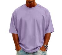 Shirts for Men, Personalizada Talla Grande Técnica Transpirables Tallas Grandes Running Manga Corta Poliester Surf Transpirable Antisudor Leñador Slim Fit Camisetas Entrenamiento Hombre,3XL