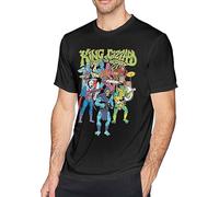 Shirts & Tees Top and Blouse Mens Cool King Gizzard and Lizard Wizard T-Shirt Black Black M