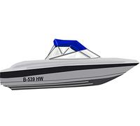 Shirtstown - Letrero para matrícula de barco, número de barco, lámina autoadhesiva, Tamaños para barcos y botes inflables SK, Unisex, Schlauchboot Folie 8cm Höhe 3 Stück