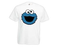 Shirtzshop - Camiseta con diseño del Monstruo de Blanco M