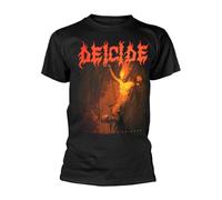 Shirtzshop Deicide - Camiseta de manga corta, diseño con texto en inglés "In the Minds, Negro , L