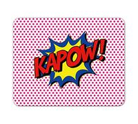 Shirtzshop Popart Boom! - Alfombrilla para ratón, diseño de Barco - Kapow! - Pow! - Zap! - ¡Biff! - Thwack!' MP02 - Alfombrilla para ratón con Base de Caucho (24 x 19 cm)