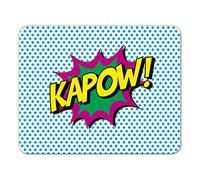 Shirtzshop Popart Boom! - Alfombrilla para ratón, diseño de Barco - Kapow! - Pow! - Zap! - ¡Biff! - Thwack!' MP10 - Alfombrilla para ratón (Base de Caucho, 24 x 19 cm)