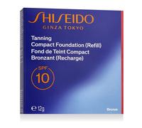 Shiseido Tanning Compact Foundation Maquillaje de sol SPF 10 Recambio Bronze
