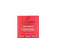 Shiseido Benefiance Wrinkle Smoothing Eye Cream - Crema de ojos antiarrugas, hidratación intensa, 15 ml