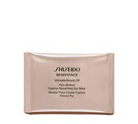 Shiseido Benefiance WrinkleResist24 - Mascarilla suavizante para ojos Pure Retinol Express - 12 juegos de dos mascarillas para ojos - Reduce la a