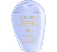 Shiseido Expert Sun Loción protectora para pieles sensibles 150mL SPF50+