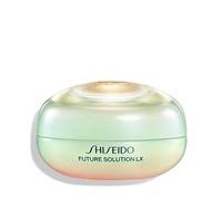 Shiseido Future Solution LX Legendary Enmei Ultimate Brilliance - Crema de ojos de 0.5 onzas líquidas, se dirige a la opacidad, las ojeras, la flacidez, las arrugas y la tensión, incluye masajeador de