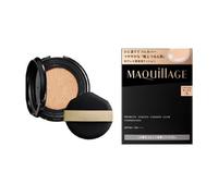Shiseido - Maquillage Dramatic Essence Cushion Glow SPF 50+ P 1 Medium Ochre - 13g Refill