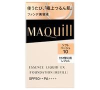 Shiseido - Maquillage Essence Liquid EX Foundation SPF 50+ P Soft Beige 10 - 24ml Refill