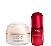 Shiseido Ultimune Power Infusing Serum & Benefiance Wrinkle Smoothing Eye Cream Bundle