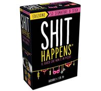 Shit Happens: 50 Juego de Mesa para Adultos, Juego de Fiesta a Partir de 18 años, Juego Divertido para Fiestas, Juego de Cartas para Amigos, Juego de Disparos