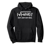Shit just Got Real Sudadera con Capucha