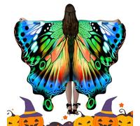 Shitafe Alas De Mariposa para Mujer - Capa Estilosa De Mariposa para Cosplay - Accesorio para Disfraces de Fiesta de Disfraces y Representaciones Escénicas