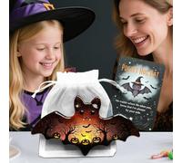 Shitafe Halloween Hugs Cards | Tarjetas Reconfortantes,Detalles Inspiracionales con Fantasmas Murciélagos Cuervos para Graduados Incentivos Equipos Adultos Compañeros Estudiantes