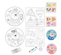 Shitafe Kit de manualidades de pintura en espuma | Papel de pintura de espuma mágica para juego creativo - Lienzo activado por agua para casa, estudio escolar, lecciones