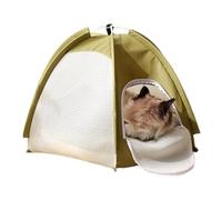 Shitafe Tienda para Mascotas | Una Casa Plegable Transpirable con Malla,Tienda de Juego con Puerta Cremallera | para Apartamento Residencia Patio Balcón Porche Hogar Salón