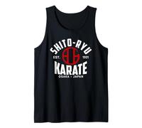Shito-Ryu Karate Do Artes Marciales Japón Osaka Camiseta sin Mangas