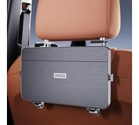 SHITONGSHANGMAO Mesa Plegable para Coche para Volvo EX30 2024 2025, Bandeja de Asiento Trasero con Ángulo Ajustable, Escritorio Estable para Trabajo y Comida, ABS