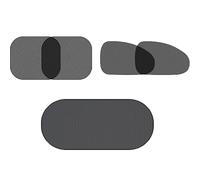 SHITONGSHANGMAO Parasol Coche para Opel Frontera 2024-2025 Lateral y Trasero Cobertura Huecos Protección UV y Calor Viajes y Descanso 5 Piezas Negro