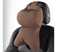 SHITONGSHANGMAO Reposacabezas Coche para Peugeot e-2008 (AB 2023)-2025 2026 Cojín de Cuello con Soporte Dinámico Antideslizante para Viajes Largos Espuma Viscoelástica,Brown