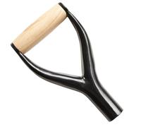 SHITOOMFE Reemplazo de Mango de Pala, Mango de Pala, reemplazo de 32 mm, Herramienta de jardín de Hierro para cavar Accesorios de Herramientas de rastrillo